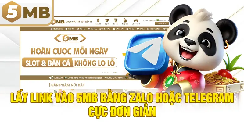 Lấy link vào 5MB bằng zalo hoặc telegram cực đơn giản